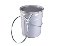 Pail 20L White Lock With Ring